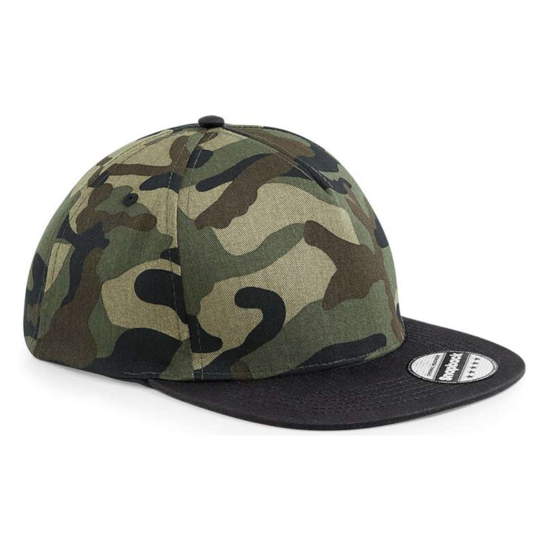 Casquette snapback camouflage à personnaliser