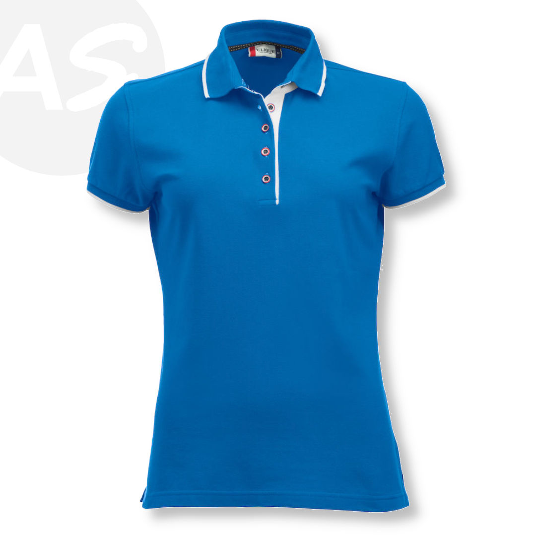 Agone Sport polo femme personnalisable avec détails contrastés