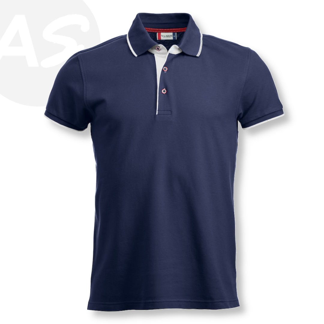 Agone Sport polo homme personnalisable avec détails contrastés