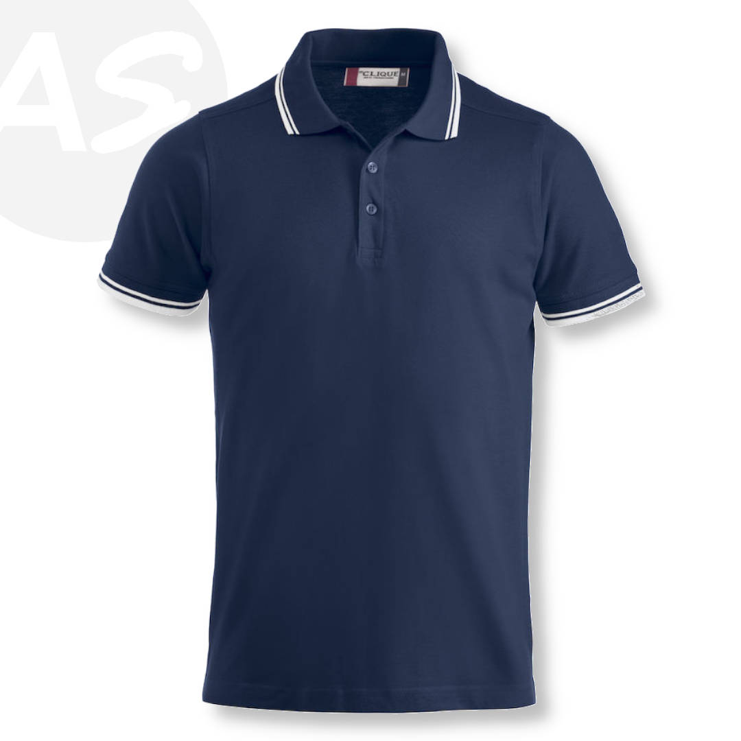 Agone Sport polo personnalisable avec liseré contrasté