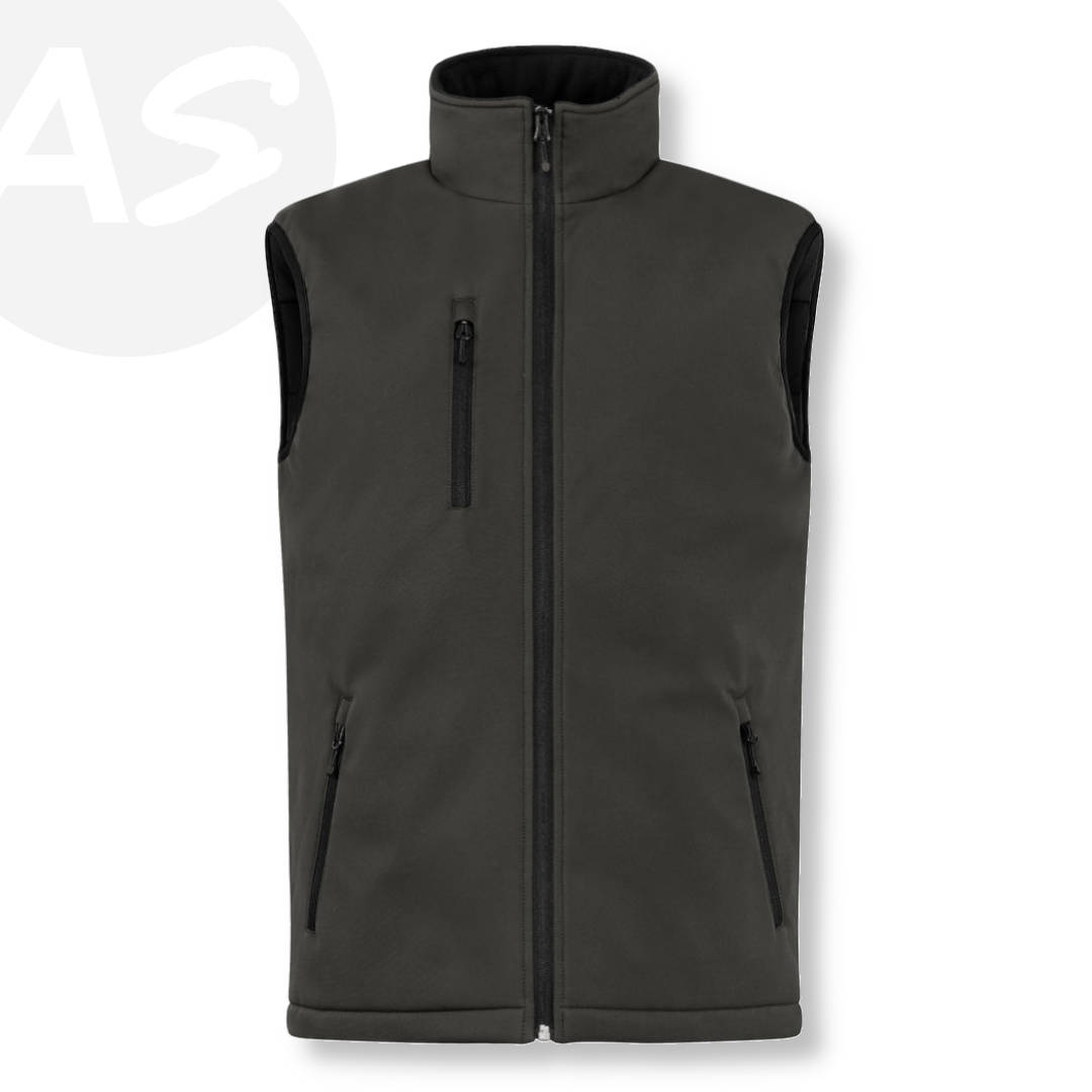 Softshell sans manche personnalisable pour Homme