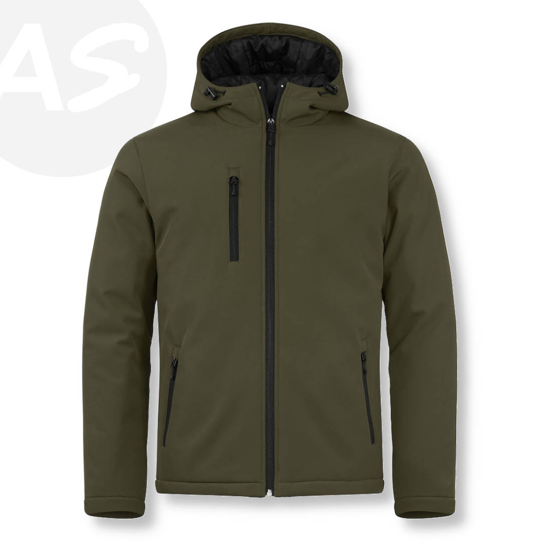 Veste softshell imperméable et chaude pour Homme à personnaliser